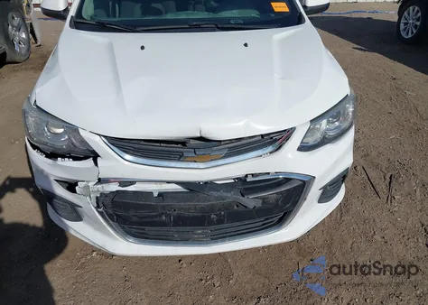 2017 Chevrolet Sonic Lt Auto из США, поврежденный, VIN 1G1JD5SBXH4178144